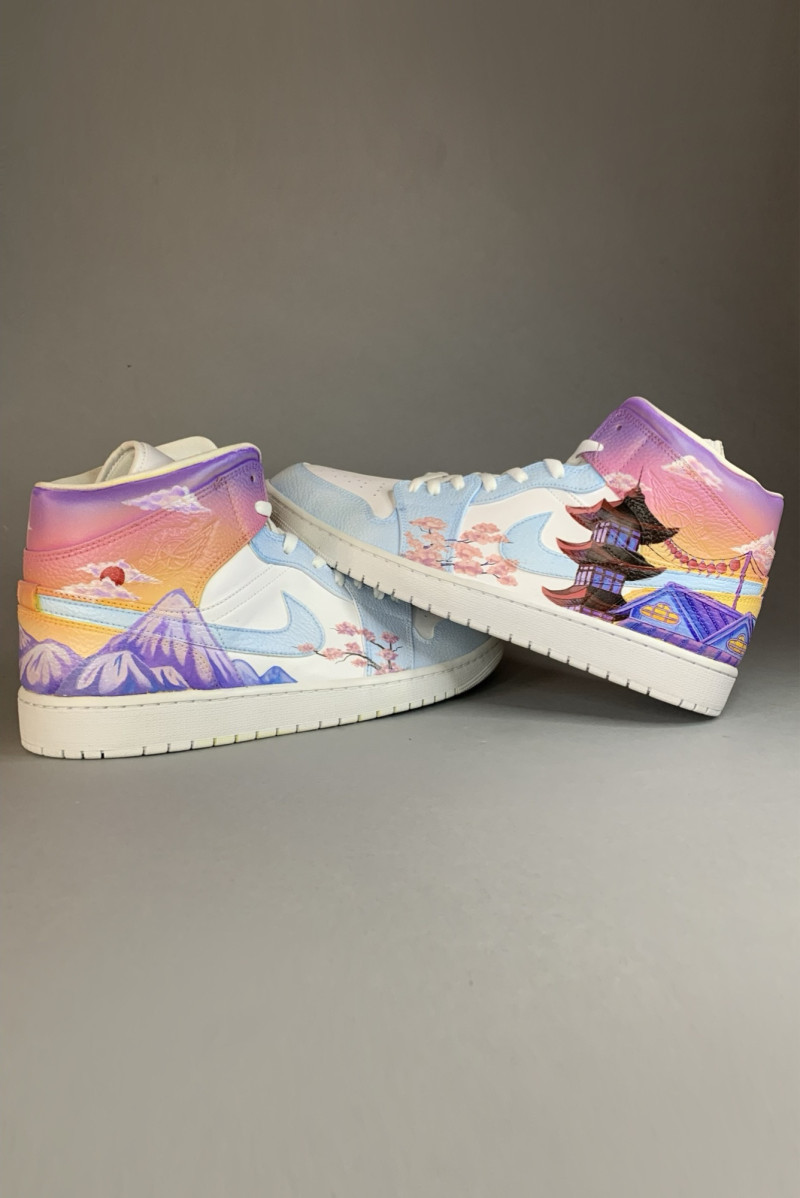 Paysage japonais - Air Jordan