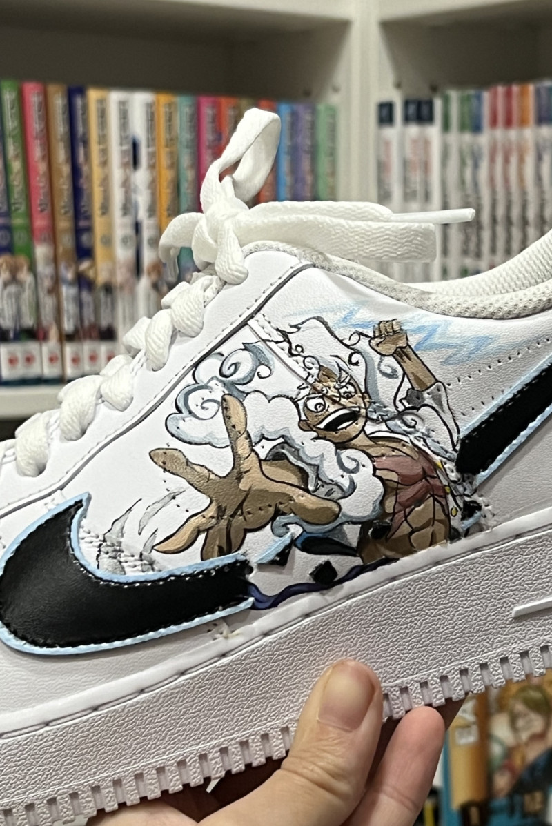 Luffy Gear 5 & Zoro - Air Force 1