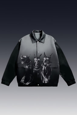 Cerbère - Veste en cuir