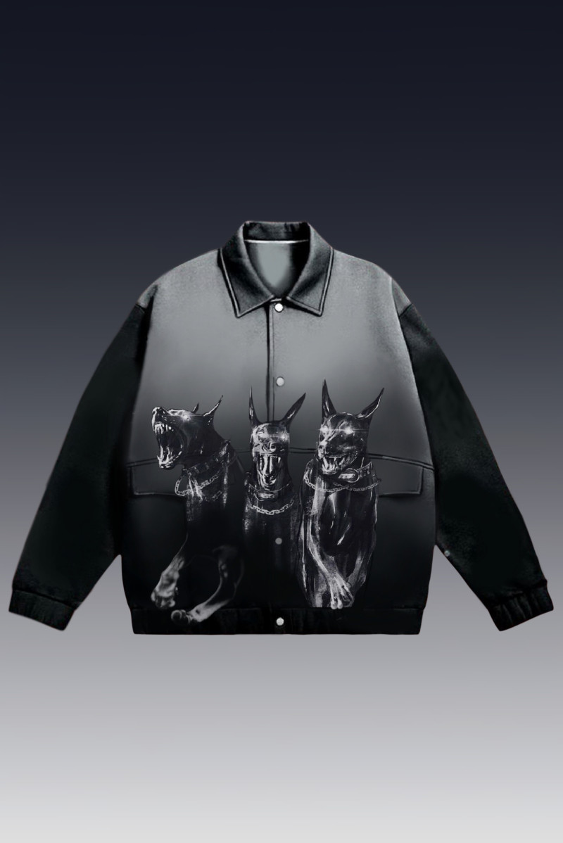 Cerbère - Veste en cuir