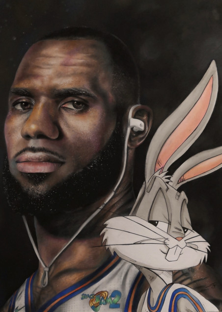 LeBron James - Papier
