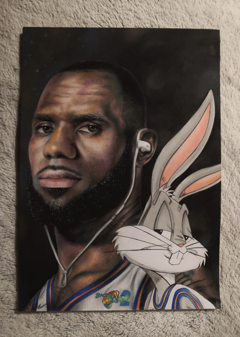 LeBron James - Papier