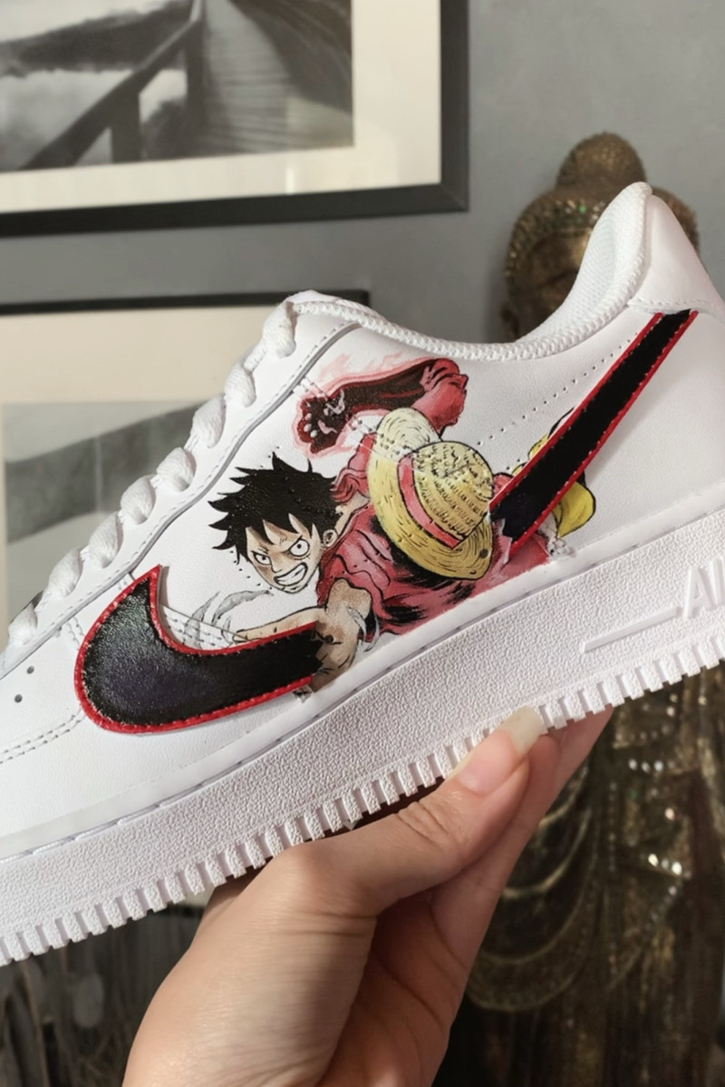 Luffy et Zoro - Air Force 1