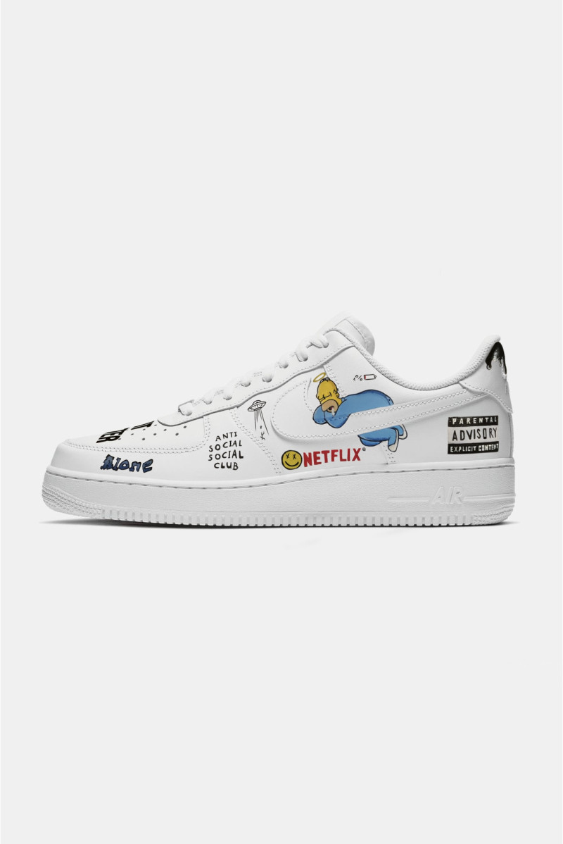 Simpson et Rick & Morty - Air Force 1