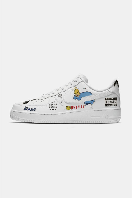 Simpson et Rick & Morty - Air Force 1