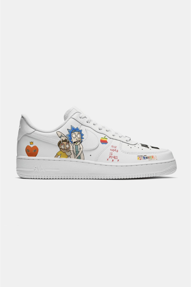 Simpson et Rick & Morty - Air Force 1