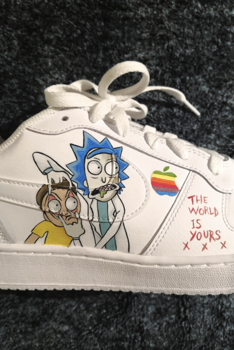 Simpson et Rick & Morty - Air Force 1