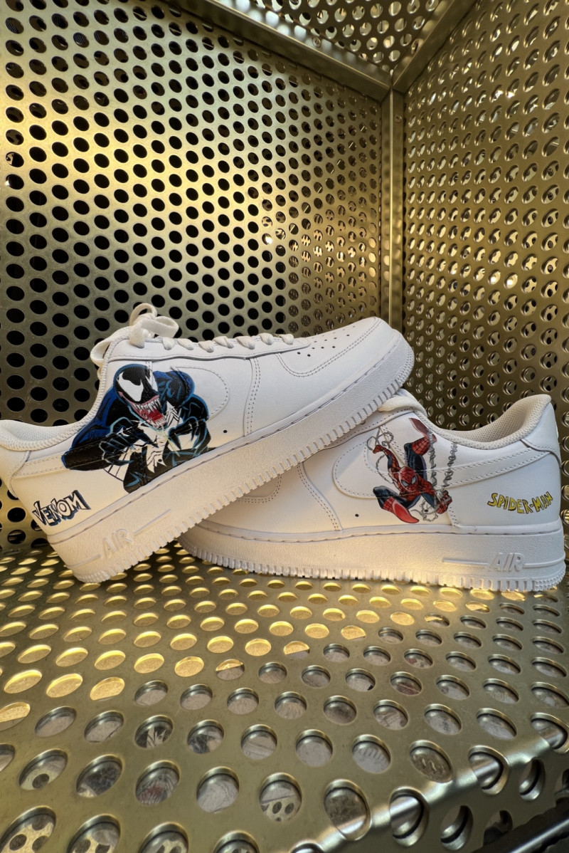 Spiderman et Venom - Air Force 1